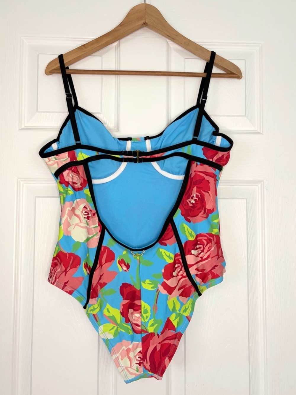 NWOT Betsey Johnson One-Piece Swimsuit Size L - Picture 4 of 4